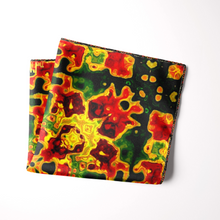 Load image into Gallery viewer, Silk Pocket Square 11"x11" - Hand-stitched, Limited Edition Pure Silk Pocket Square. Hand-rolled on edges and hand stitched. Each piece has a unique design created with special Fractal formulas. A timeless great gift.