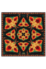 Load image into Gallery viewer, Silk Pocket Square 11"x11" - Hand-stitched, Limited Edition Pure Silk Pocket Square. Hand-rolled on edges and hand stitched. Each piece has a unique design created with special Fractal formulas. A timeless great gift.