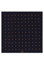 Load image into Gallery viewer, Silk Pocket Square 11"x11" - Hand-stitched, Limited Edition Pure Silk Pocket Square. Hand-rolled on edges and hand stitched. Each piece has a unique design created with special Fractal formulas. A timeless great gift.