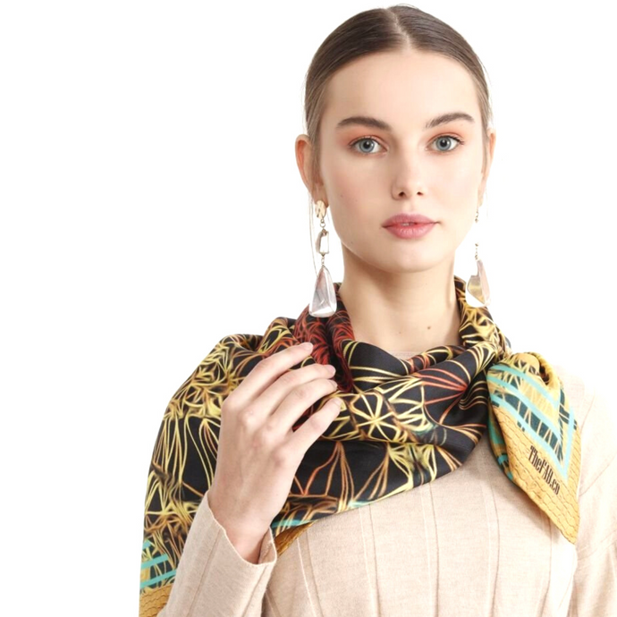 Silk Scarf & Foulard, 35