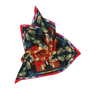 Silk Crepe Scarf, TERRA Collection