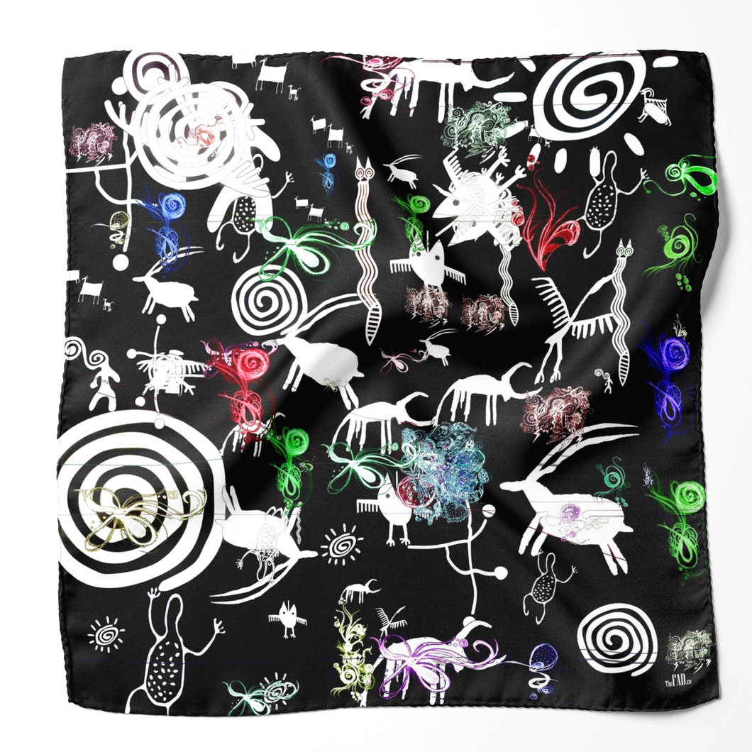 Foulard en Soie, Collection TERRA