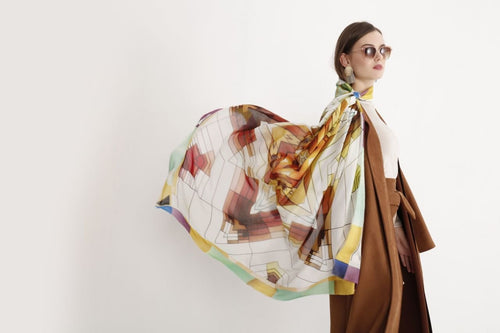 Cotton Silk Shawl 55