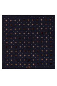 Silk Pocket Square 11"x11" - Hand-stitched, Limited Edition Pure Silk Pocket Square. Hand-rolled on edges and hand stitched. Each piece has a unique design created with special Fractal formulas. A timeless great gift.