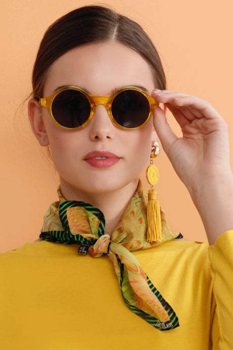 Silk Crepe Scarf & Bandana 27